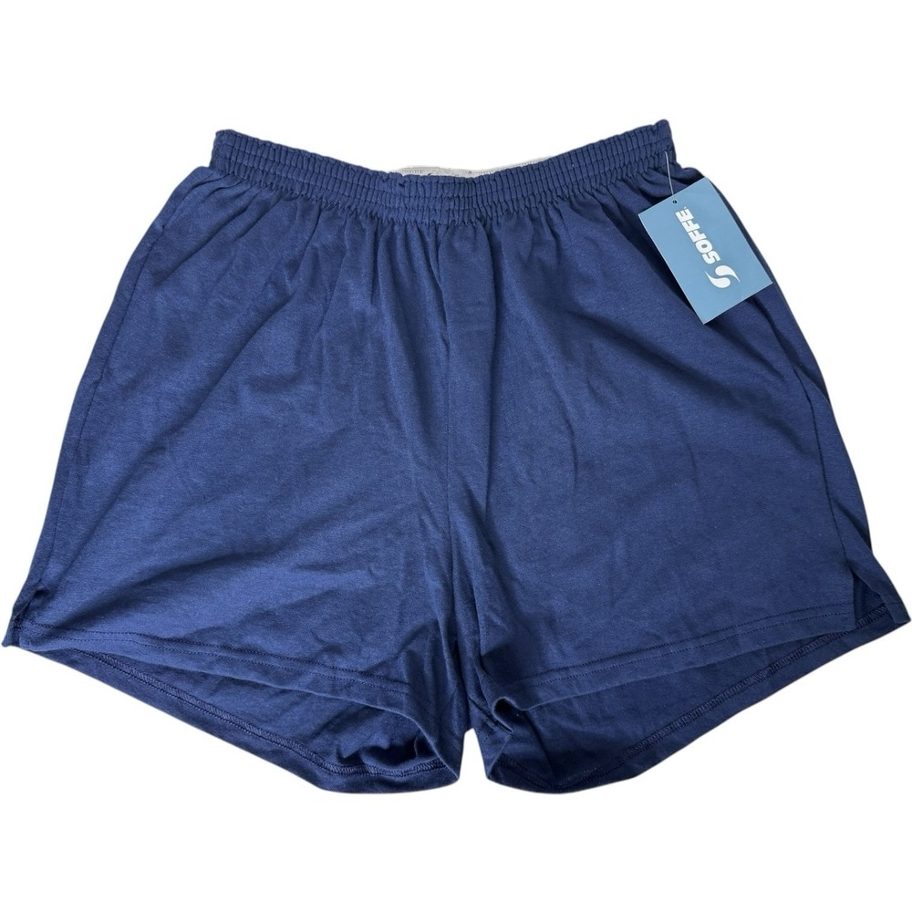 Soffe Women's Junior 1X Cheerleading‎ Dance Gym Cheer Classic Shorts Navy